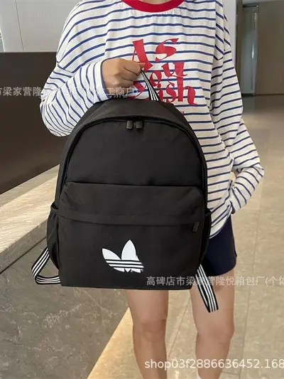Unisex Student Backpack with Laptop Compartment, Lightweight Large Capacity - 2