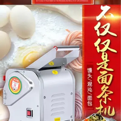 家用压面机不锈钢电动小型面条机多功能商用饺子皮混沌全自动擀面