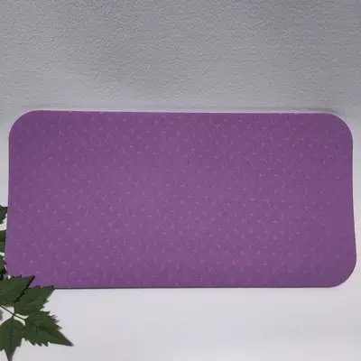 Kadınlar için TPE yoga matı, kalınlaştırılmış ve genişletilmiş dizlik, düz başlangıç dizliği, ev erkek fitness yer matı toptan - 13