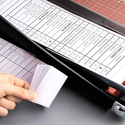 Manual Mini A4 and A5 Paper Cutter with Wood and Steel Body