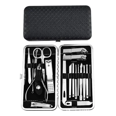 Nail and Pedicure Clipper Set, Stainless Steel, 7-Piece - 9