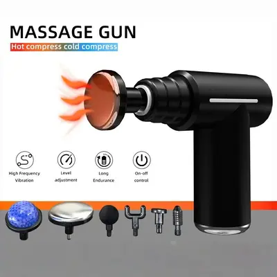 Waooh Kalt-Warm-Faszienpistole mit intelligentem Nacken- und Rückenmassage
