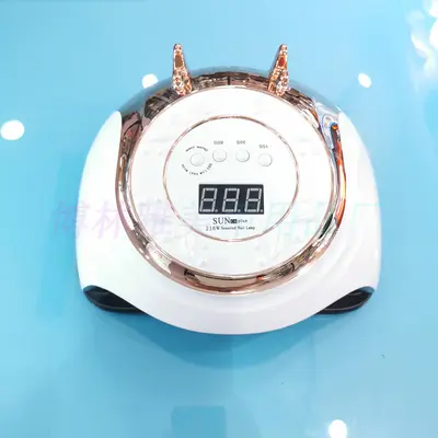 Manufacturer wholesale nail art special phototherapy machine 216W, nail polish quick-drying adhesive UV lamp, nail dryer
