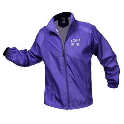 Men's winter workwear jacket with custom logo print, long sleeve - 8