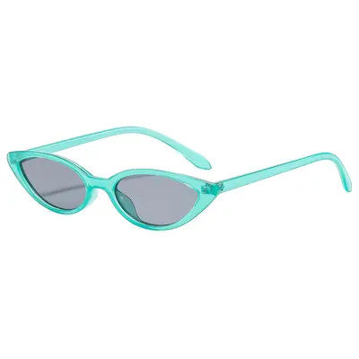 Retro Cat-Eye Women's Sunglasses, Small Triangle Frame, UV Protection - 5
