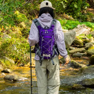 Çapraz Sınır Yeni Açık Hava Dağcılık Sırt Çantası Erkek Kadın Büyük Kapasite Çok İşlevli Su Geçirmez Seyahat Trekking Yelek Sırt Çantası Çift Omuz Çantası
