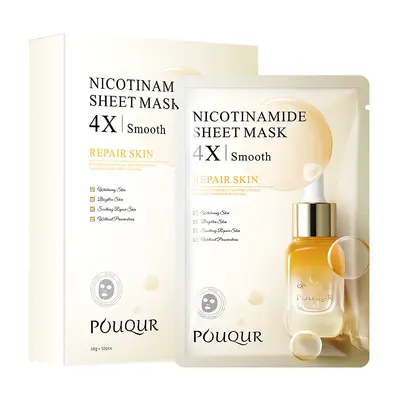 All-English Collagen/Niacinamide/Soothing Hydrating Facial Mask - Wholesale for Export - 8
