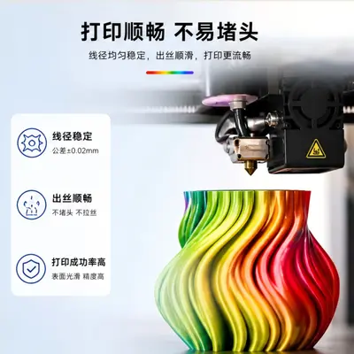 Factory-Direct 3D Printing Filament PLA 220 Colors Full-Color Filament ABCDEFG Printer Filament 1.75mm 1kg