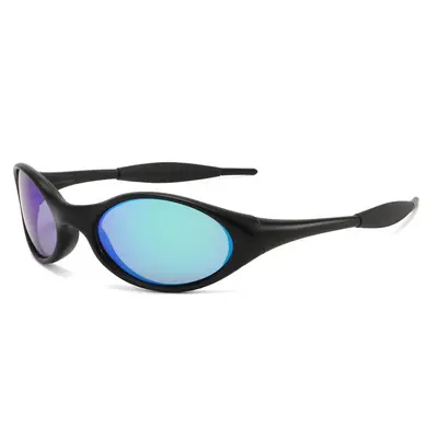 Oval Retro Sunglasses for Outdoor and Cycling, Model 9133 - 9