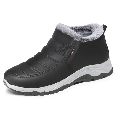 Women's Winter Cotton Boots, Fleece-Lined, Warm - 12
