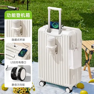 Multifunctional Luggage 24-28 inch Silent Wheels - 7