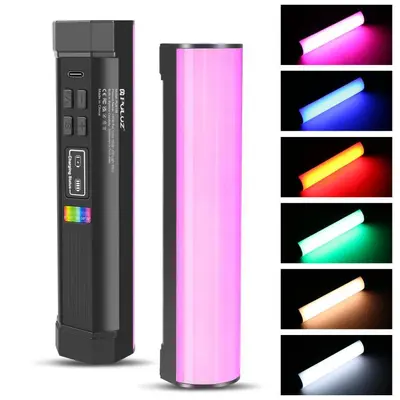 胖牛彩色背景rgb摄影补光灯便携式led专业打光直播氛围灯手持棒灯
