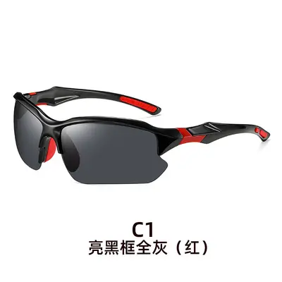 Factory cross-border open Europe and American style fashion cool fashion sports glasses night vision dimming driving and cycling sunglasses - 8