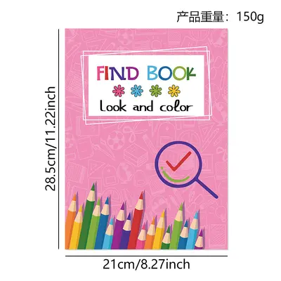 FindBooklookandcolor Kinder-Such- und Malbuch - 7