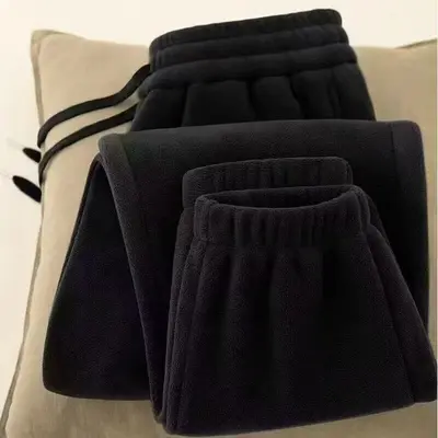 Men's Fleece-Lined Thick Casual Sweatpants Winter Style