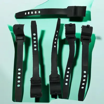 Rubber Cable Ties for E-Scooter Wire Harness Organizing