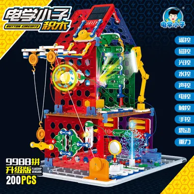 STEM-Experimentierset und Physik-Schaltkreis-Bausteine Klasse 1-6 - 7
