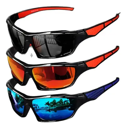 Men's Fashion Sunglasses with Colored Coating Night Vision Driving Cycling