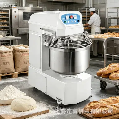 Dough mixer 16-100kg capacity, 120V/240V/380V options
