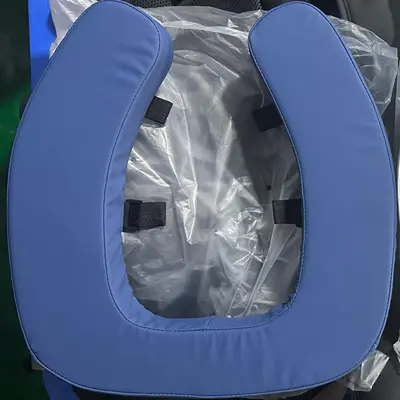 Waterproof Velcro Toilet Seat Cover, Soft Raised Thickened Cushion - 8