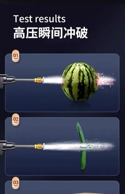 无线洗车洗车机高压水枪锂电池增压强力便携式神器家用新品代发