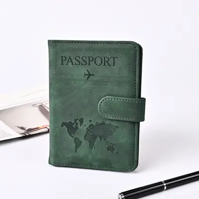 Magnetic passport holder, retro, scratch-resistant - 12