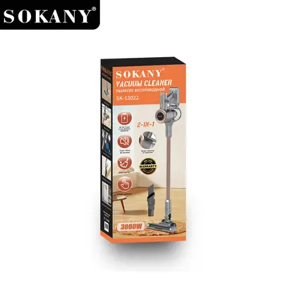 SOKANY Çapraz Sınır Ev Tipi Şarj Edilebilir Elektrik Süpürgesi Mutfak Oturma Odası Toz Temizleme Gerçek Vakum Kablosuz Elektrik Süpürgesi