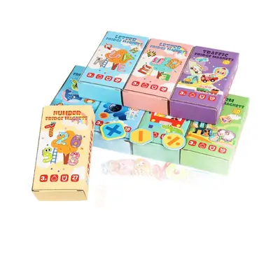 Cartoon magnetic refrigerator stickers, 8 designs