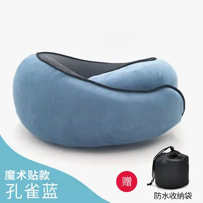 Подушка для шеи U-образная из memory foam для путешествий - 13