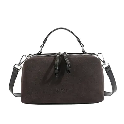 Women's PU Shoulder Bag, Large Capacity, Crossbody Strap - 7