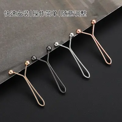 Y and U Shaped Waist Tightener Metal Belt Buckle Clip