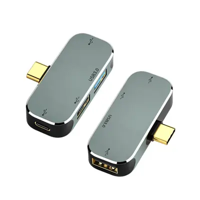 TypeC扩展坞HUB多功能转换器充电听歌USB3.0传输PD100W快充转接头