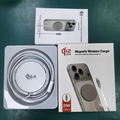 Sınır ötesi olarak kullanılabilir Apple PD15 kablosuz şarj cihazı iPhone manyetik kablosuz şarj cihazı hızlı şarj dijital kablosuz şarj cihazı - 8