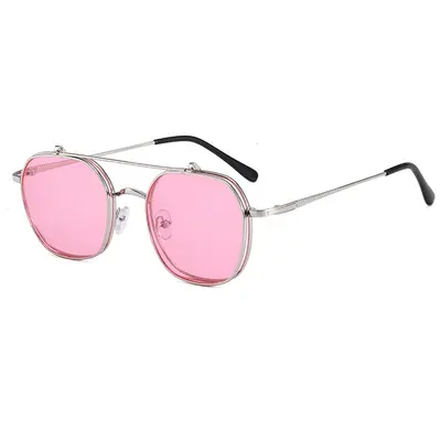 Steampunk-Doppelklappbrille 2026 - 12