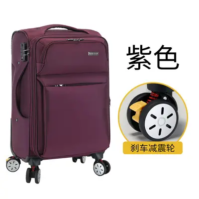 Oxford Cloth Men's Large Capacity 28 Inch Trolley Suitcase - 9