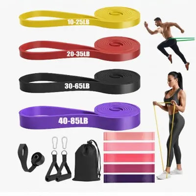 Direnç Bandı Yoga Antrenman Çekiş Antrenı Spor Antrenmanı Fitness Şekillendirme Egzersizi Çekiş Bandı Direnç Bandı