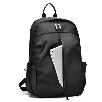 Men's Backpack, Oxford Fabric, Lightweight Student Bag - 4