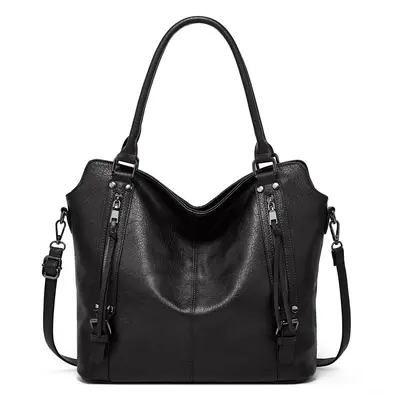 2026 New Women's Bag European and American Style Large Tote Bag Soft Leather High Capacity Single Shoulder Crossbody Women's Handbag - 7