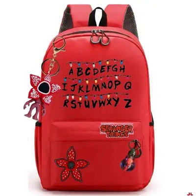 Stranger Things Themed Backpack, Unisex School Bag - 7