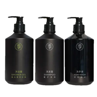 Ji Hotel Geranium Series Shampoo, Conditioner and Shower Gel, Logo Printing Possible - 6