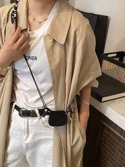 New Mini Square Shoulder Bag Women's Single Strap Crossbody Bag Lipstick Pouch Commuter Versatile High-End Stylish Small Bag