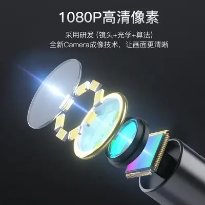 HD endoscope camera industrial pipeline and engine inspection probe - 4