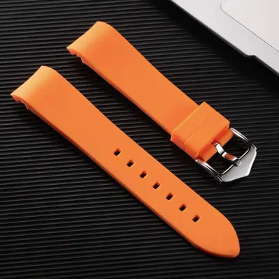 Silicone Watch Strap for Seiko Prospex Ghost Series, Waterproof, 18/20/22/24 mm - 11