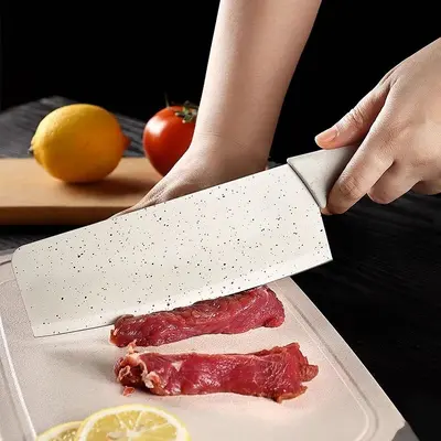 Gemüsemesser und Schneidebrett Set, 2-in-1 Kombination - 3