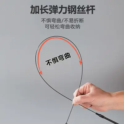 Cat Oyuncak Scratch-Proof Cat Teaser Wand with Strong Suction Cup, Feather and Bell - 5