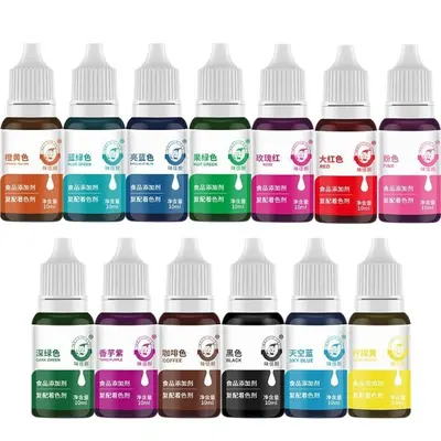 Food Coloring 10 ml for Cakes and Baking, Water and Oil Based