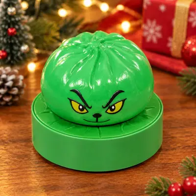 Noel Grinch Yapı Blokları Hamur Topu Stres Oyuncağı, Gizli Model Kör Kutu - 11