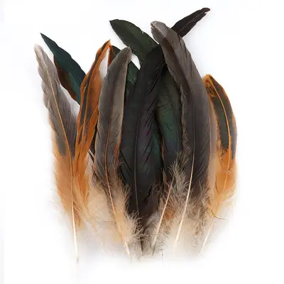 Katzenangel mit natürlichen Hühnerfedern, 50 Stück