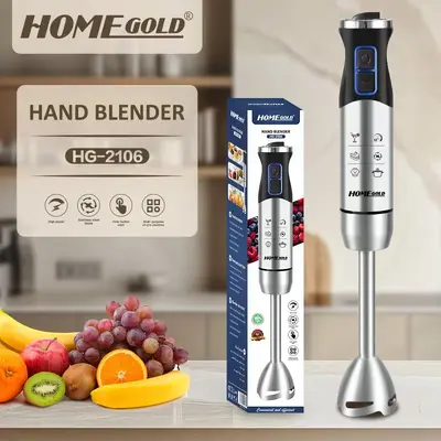 Household Stainless Steel Blade Electric Multifunctional Blender Juicer Baby Food Maker Multifunctional Handheld Immersion Blender