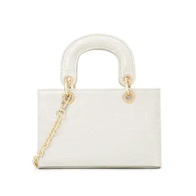 Damen-Diana-Tasche aus echtem Leder, Umhängetasche - 8
